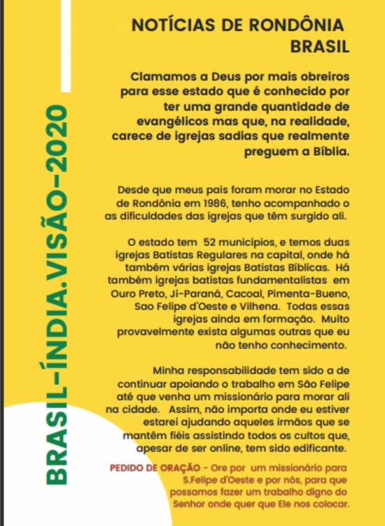 Notícias de Rondônia - 2021